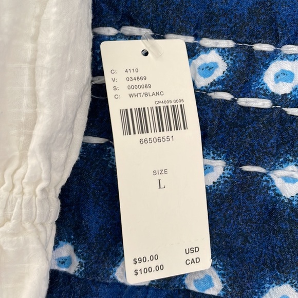 Anthropologie Maeve Crop Daisy Blouse - Picture 2 of 4